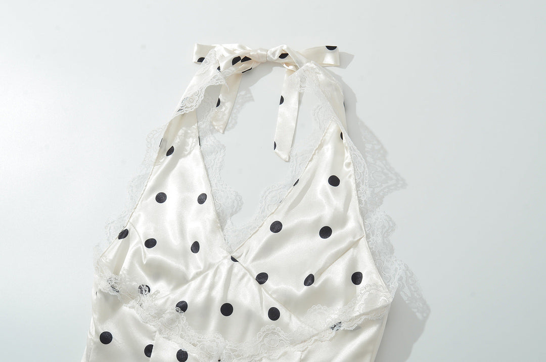 Sophia Polka Dot Slip Dress