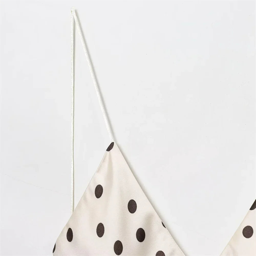 Amara Polka Dot Slip Dress